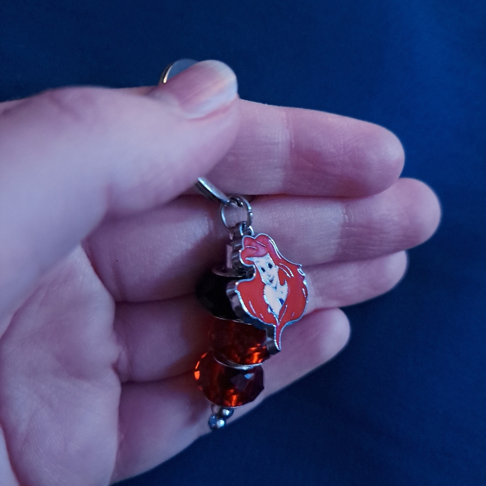 Disney Ariel Red Keychain Accessory - Picture 3 of 8